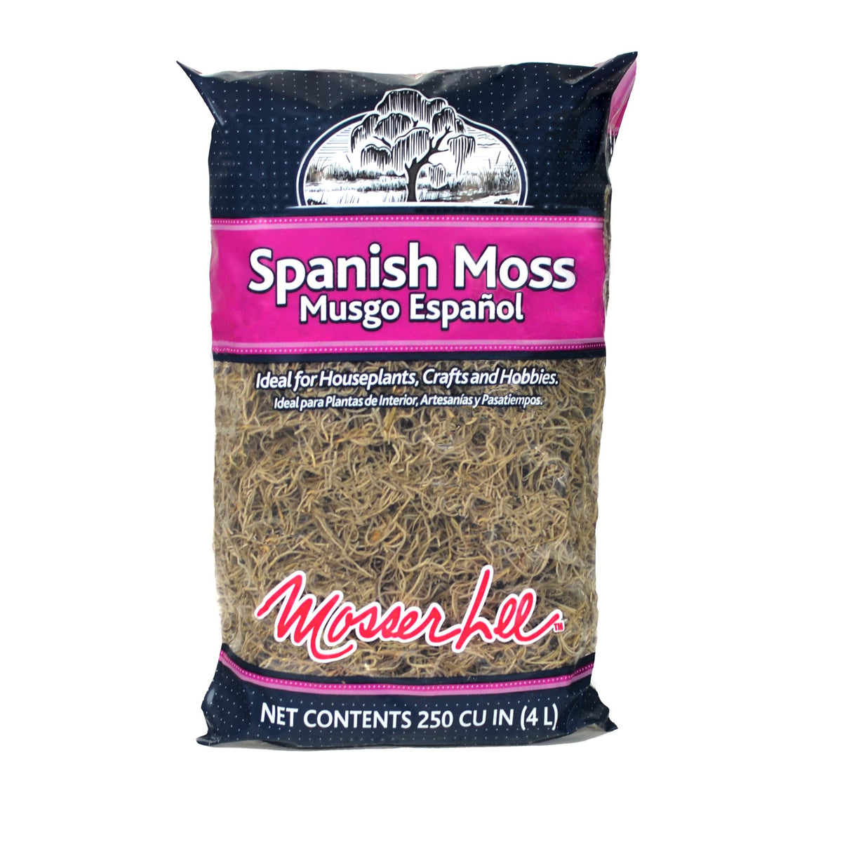 Mosser Lee Ml0560 Spanish Moss, 250 Cubic Inches