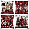 Heirloom Haven Christmas Throw Pillow Covers Set Of 4
