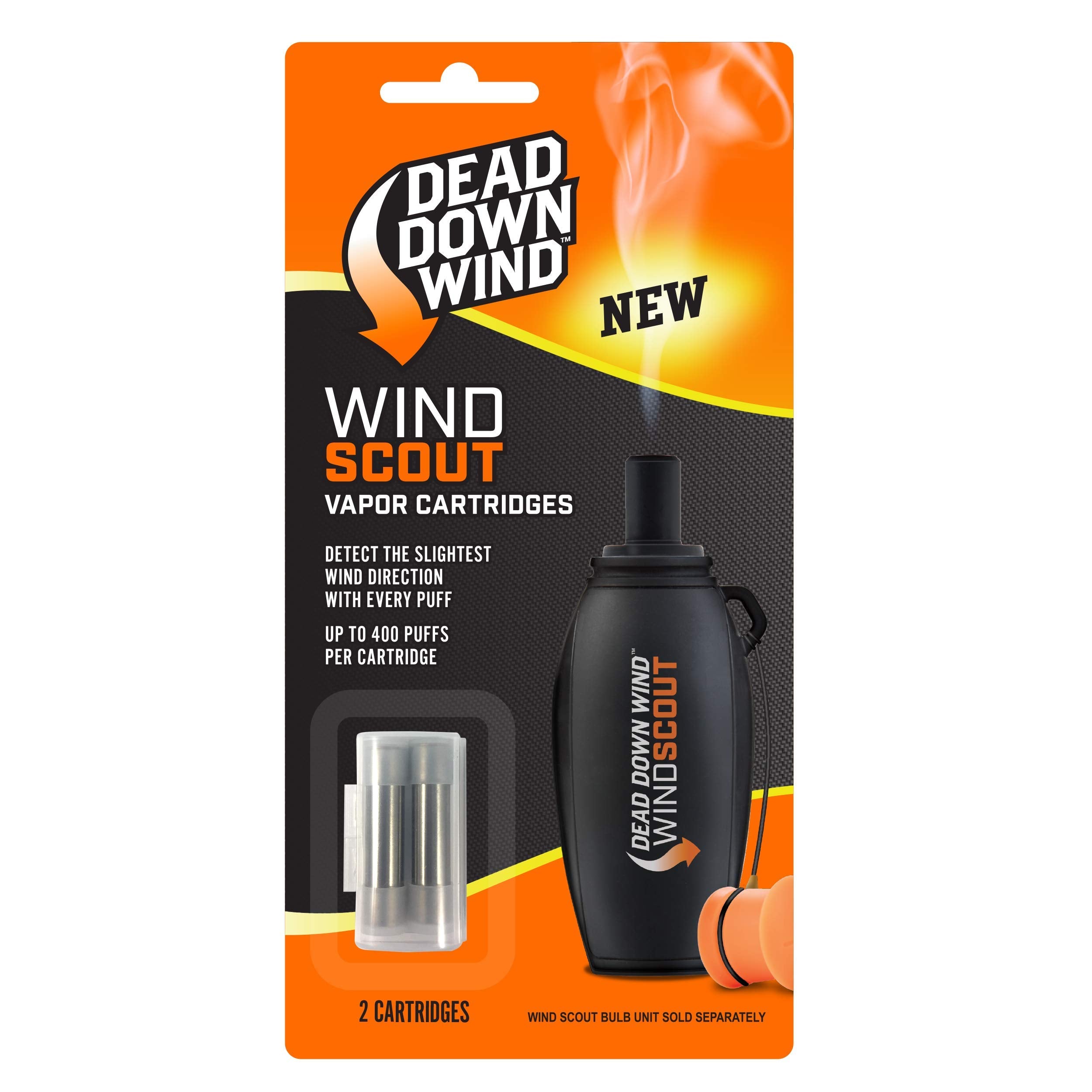 Dead Down Wind Wind Scout Wind Detector | Odorless Wind Direction Indicator, Longer Range Visibility, Detects Subtle Breezes (Wi