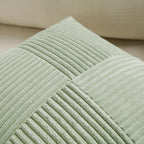 Fancy Homi Sage Green Lumbar Decorative Throw Pillow Covers 12X20 Inch For Living Room Couch Bed, Rustic Farmhouse Boho Home Dec