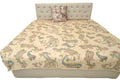Monbest A New 100% Ac Quilt Single Bed  Blanket For Summer  Cotton Dohar  Lightweight Comforter  Summer Blanket Single Size 
