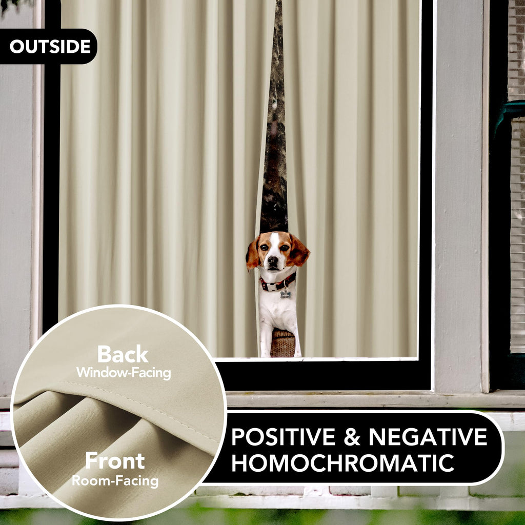 Deconovo Blackout Curtains For Bedroom?hermal Insulated, Noise-Reducing, Energy-Efficient Drapes For Privacy & Soundproofing?deal For Parents, Seniors?2W X 63L Inch, Dark Beige, 2 Panels