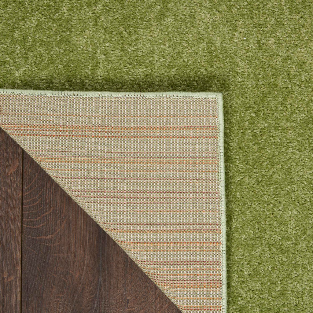 Nourison Essentials Indoor/Outdoor Green 6' X 9' Area -Rug, Easy -Cleaning, Non Shedding, Bed Room, Living Room, Dining Room, Backyard, Deck, Patio (6X9)
