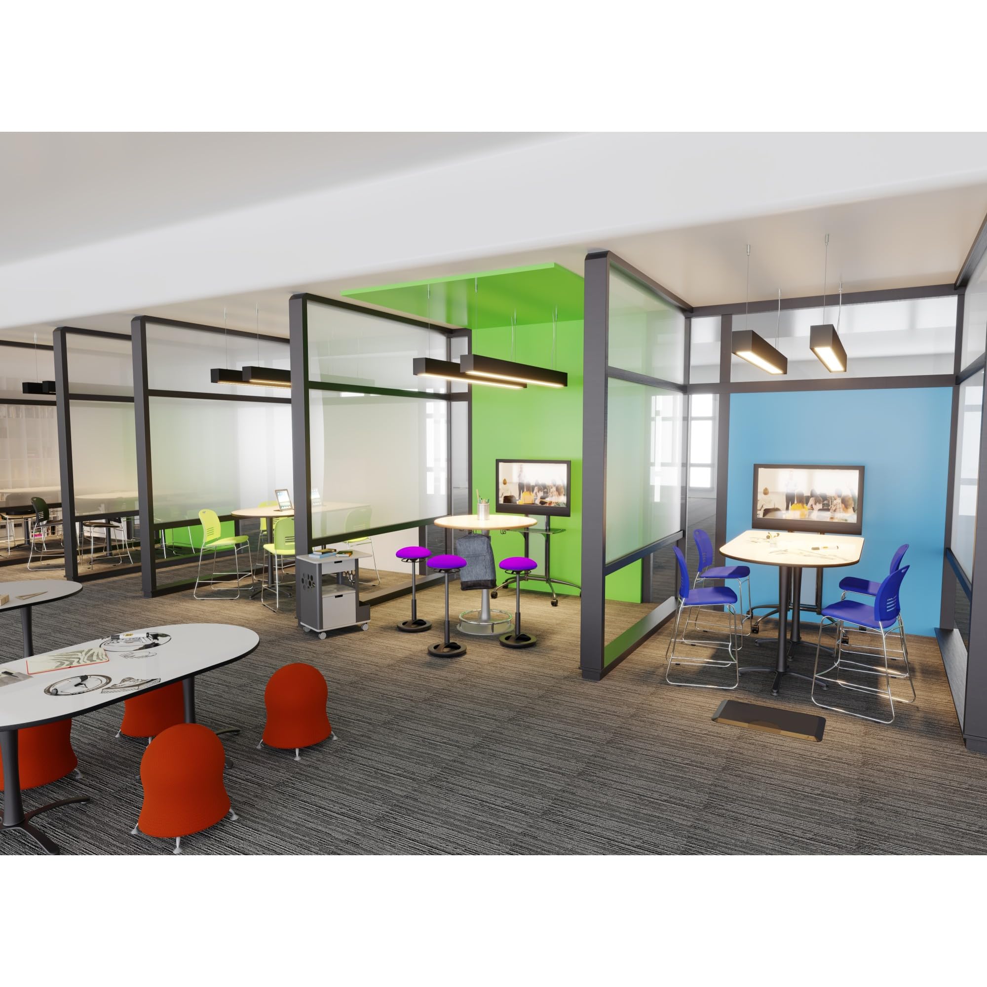 Safco Products 5202Wh Focal Cart , 28&quot;W X 20&quot;D X 33.5&quot;H, White