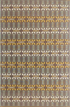 Mad Mats Geometric Outdoor Rug, Reversible Plastic Mat (4' X 6', Moroccan - Arts & Crafts)