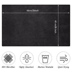 36 Packs Salon Towels Highly Absorbent Towels Bleach Proof Microfiber Hair Towel 16 X 26 Inches Hair Towel Hairstylist Barber To