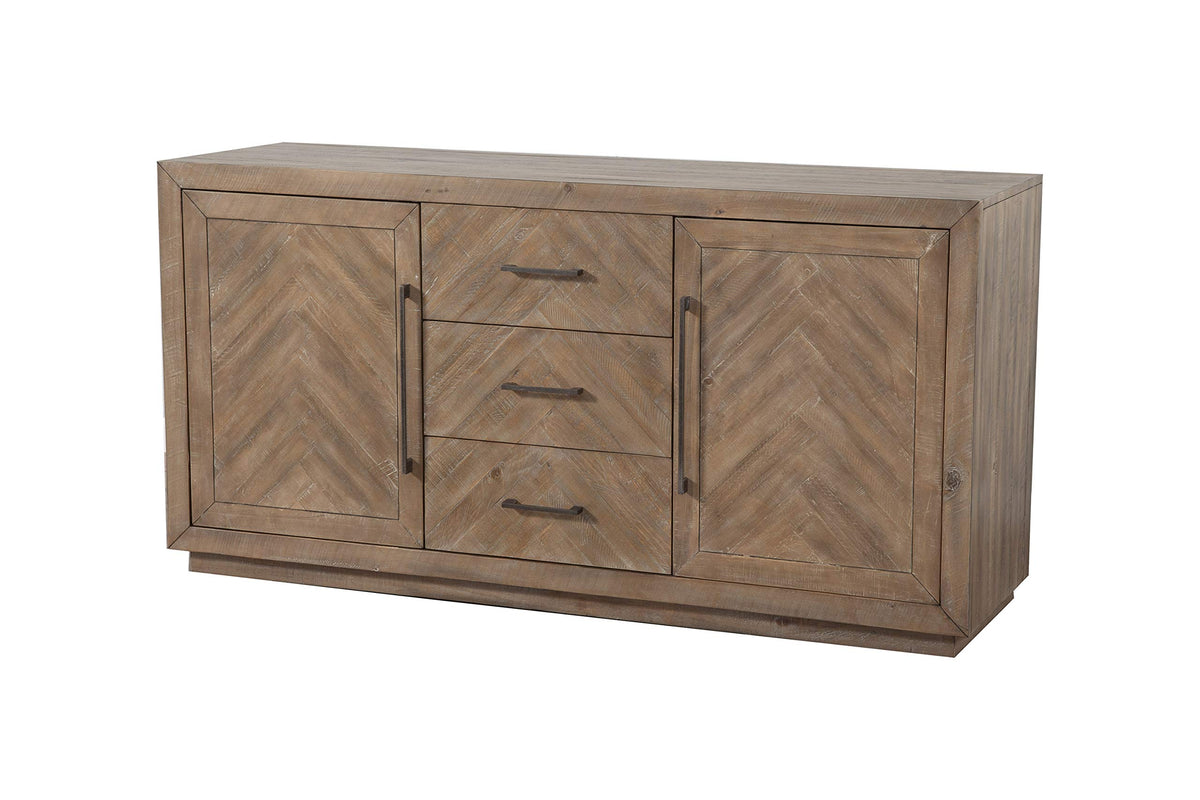 Alpine Furniture Aiden Sideboard, Natural