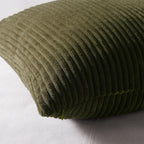 Topfinel Corduroy Throw Pillow Covers Pack Of 2 Gray 16'X16' No Insert With Hidden Zipper | Decorative Cushion Covers For Fall