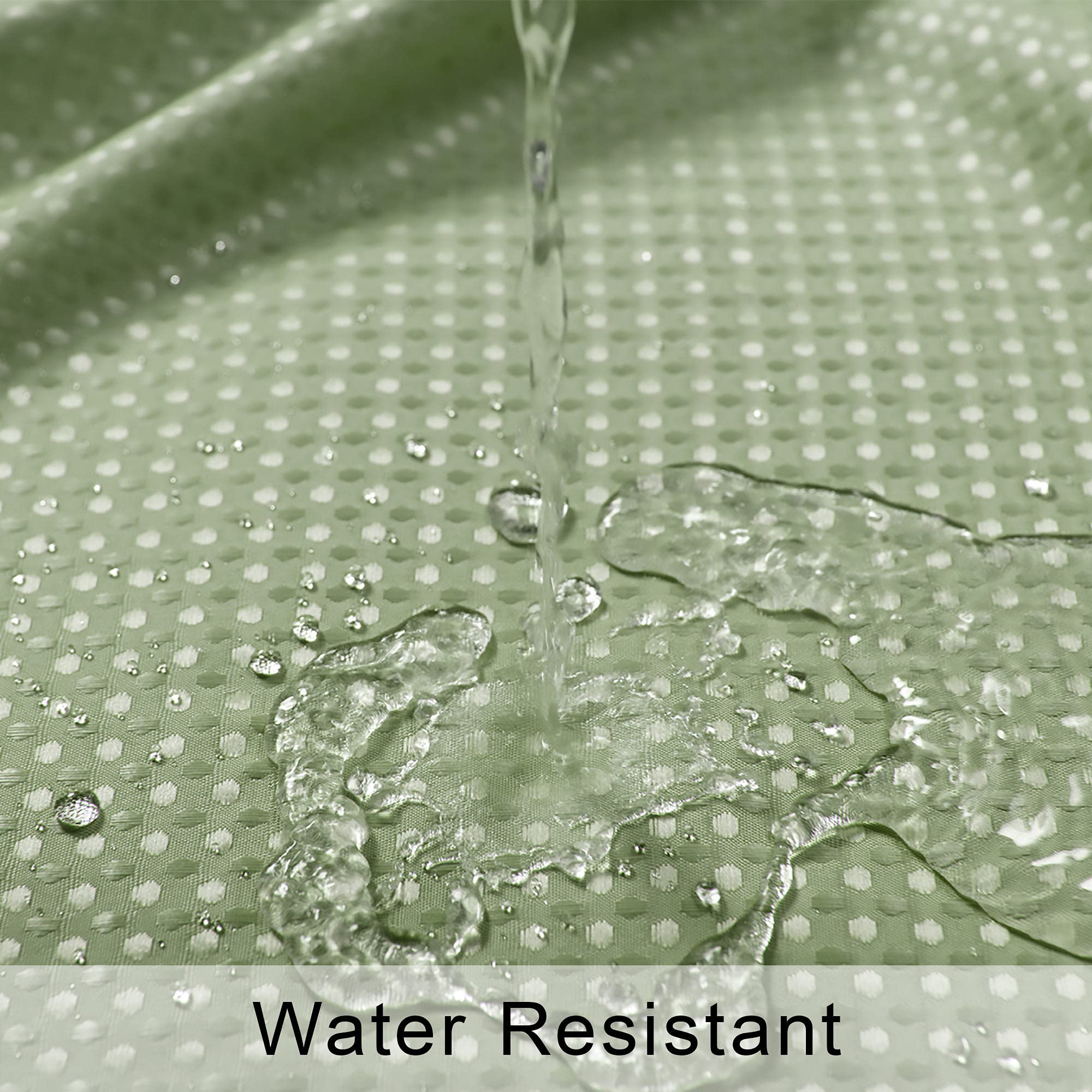 Small Stall Size Shower Curtain 36X72 For Bathroom Spring Decor Narrow Half Waterproof Washable Liner Waffle Fabric Cloth Rv Sho