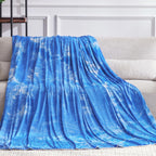 Guohaoi Cooling Blanket (90''X90''Queen Size) For Hot Sleepers And Night Sweats,Decortive Tie Dye,Arc-Chill Q-Max >0.5Cool Fiber