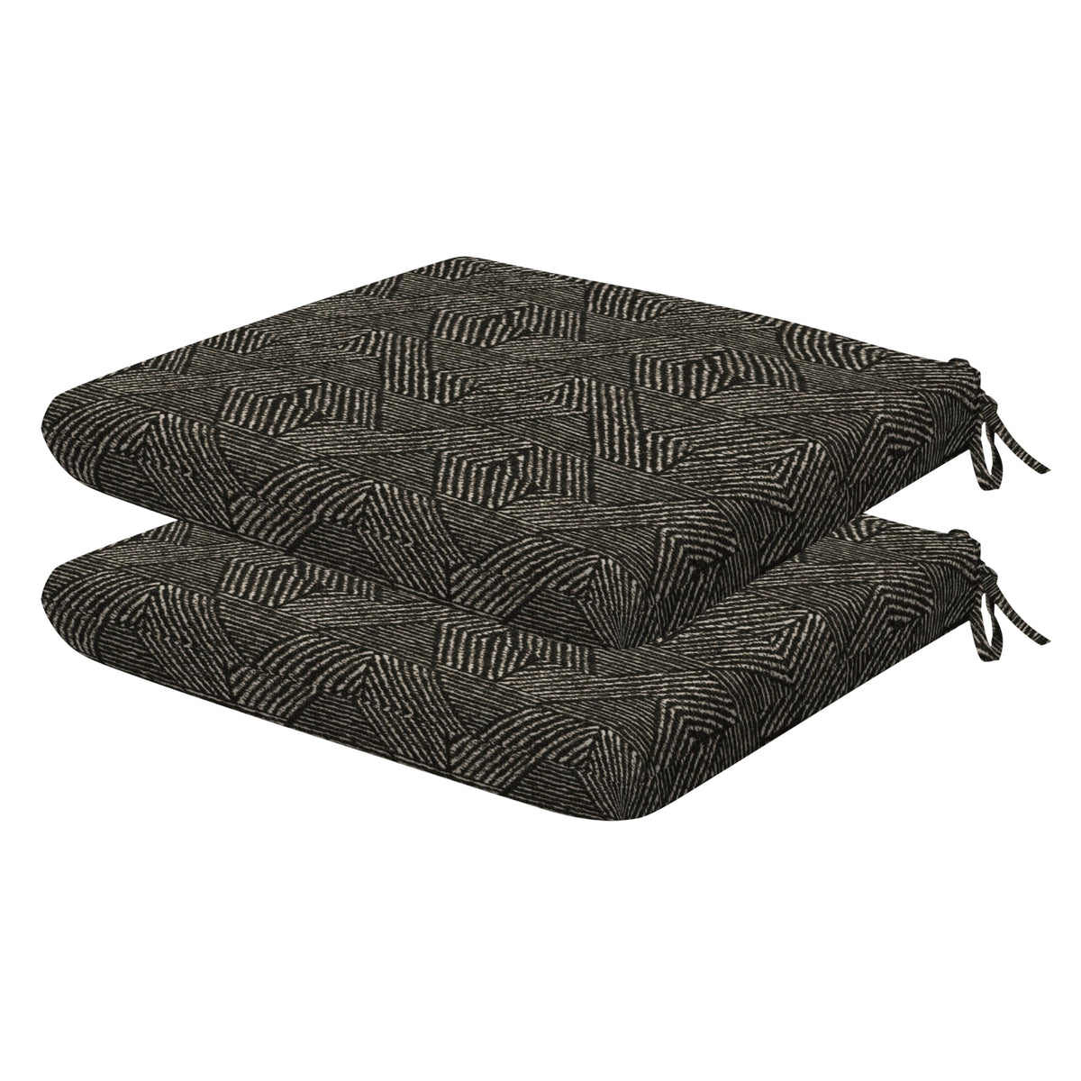 Honeycomb Outdoor Seat Cushion Set, 18' X 17.5', Zaire Universal Patio Cushions