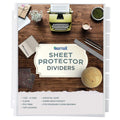 Samsill Sheet Protector Dividers, 8.5 X 11 Inch Page Protectors For 3 Ring Binder With Pockets, Super Heavy Duty, 8 Binder Divid