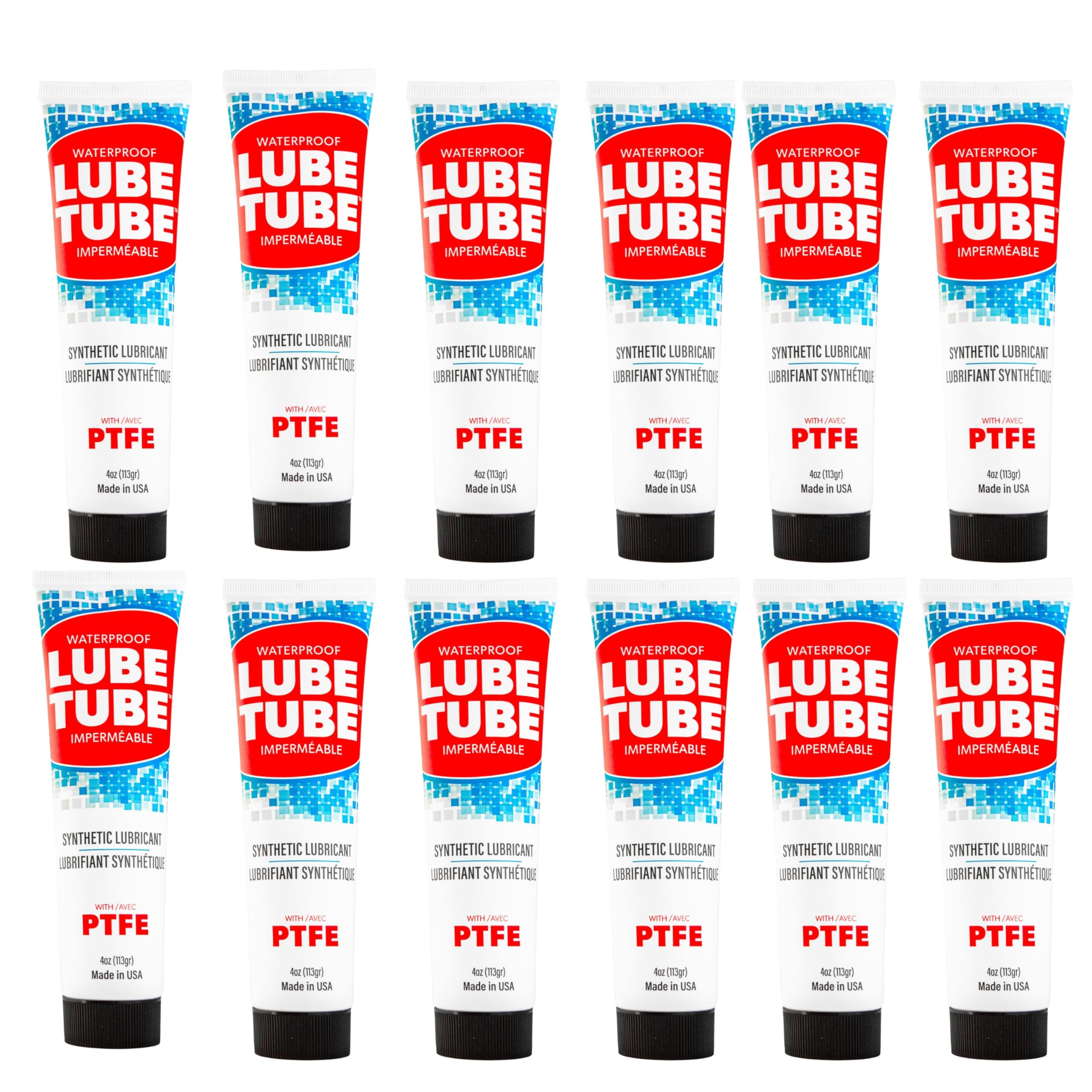 4Oz Lubetube - Pool O-Ring Lubricant (Made In Usa) (12 Pack)