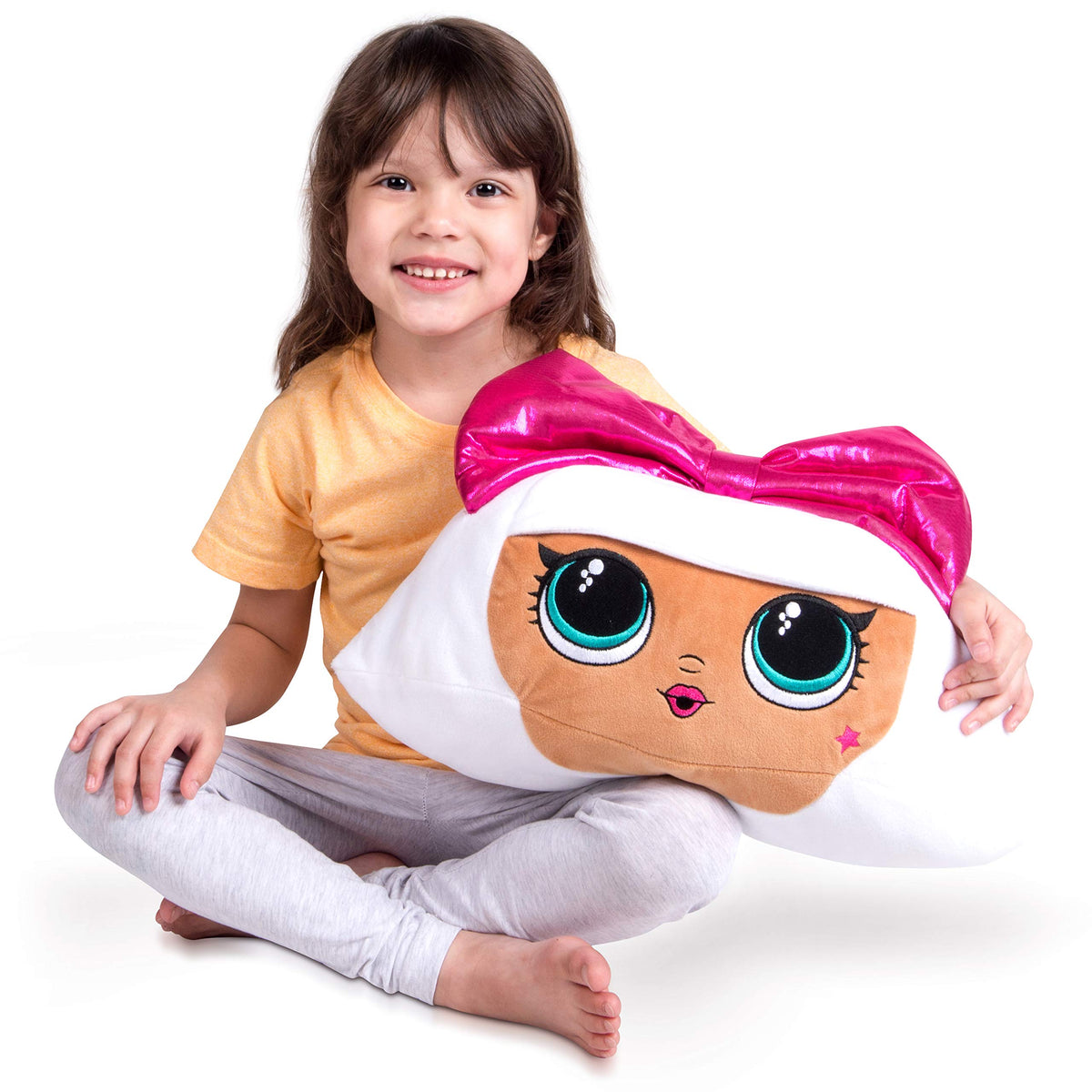 Franco Kids Bedding Soft Plush Cuddle Pillow Buddy, One Size, Lol Surprise Diva