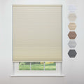 Linen Avenue Cordless Standard Blackout Cellular Shade 45 3/4 W x 66 H, Seashell (Arrives 1/4  Narrower)