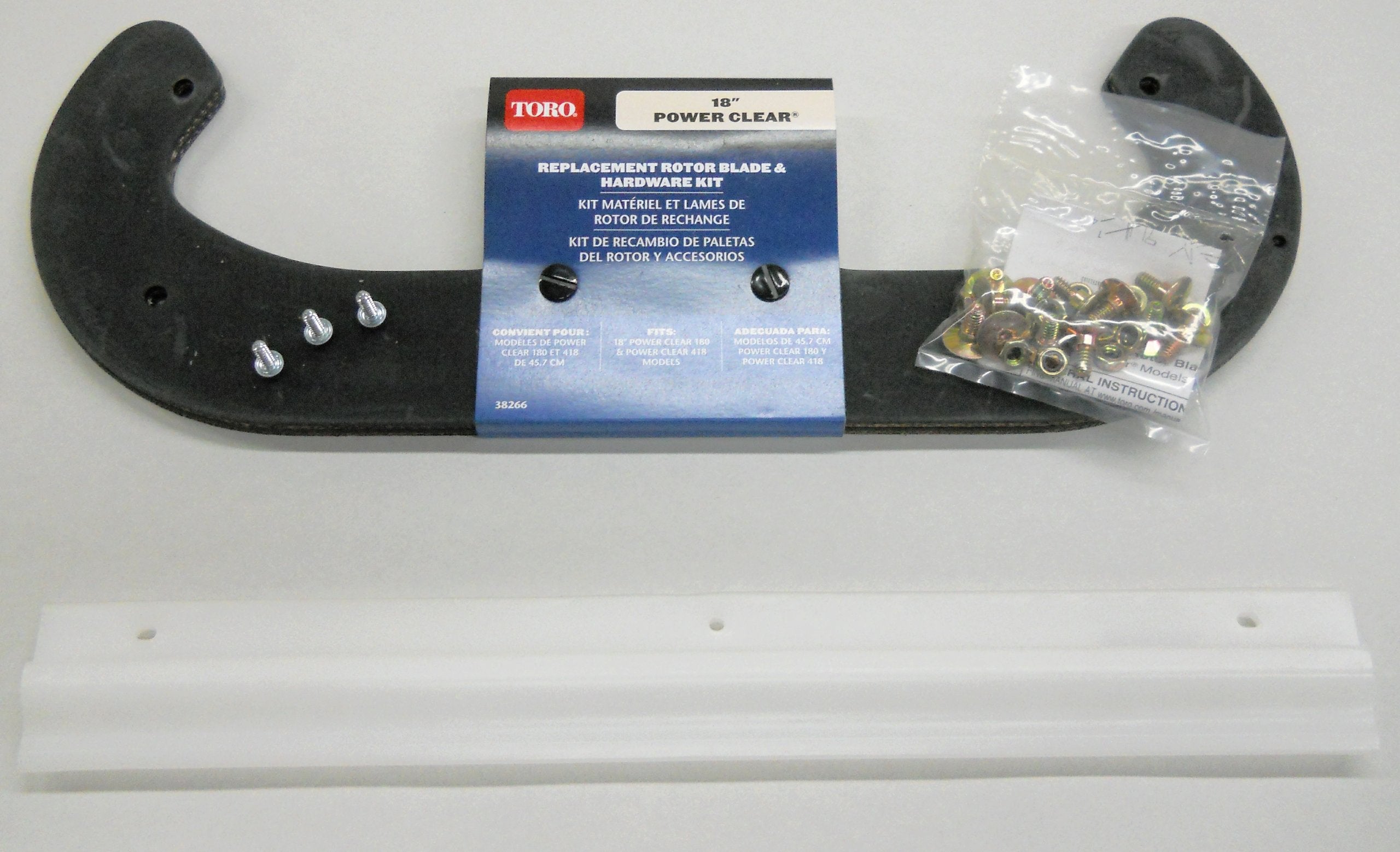 Toro Pc18 Powerclear 180 Replacement Paddle Scraper Kit All Hardware Included