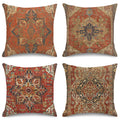 Sanwarm Throw Pillow Covers Home Decor Set Of 4 Pillow Cases Decorative 16 X 16 Inches Cushion Couch Sofa Pillowcases Turkey Vak