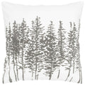 Rizzy Home | T05380 | 18"x18" White/Green Decorative Pillow | Down Fill
