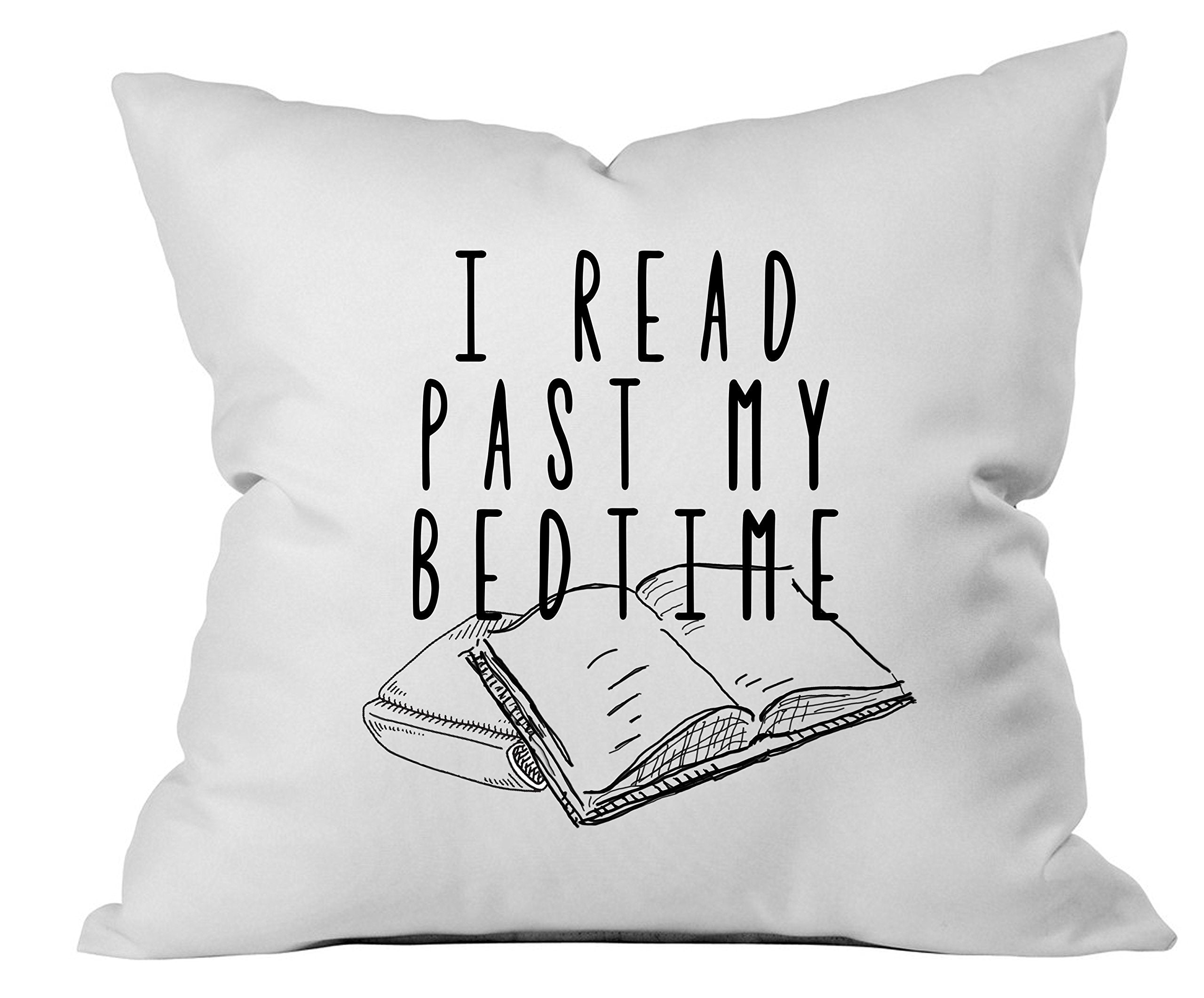 Oh, Susannah Read Past My Bedtime Book Lovers Gifts 18X18 Inch Throw Pillow Cover