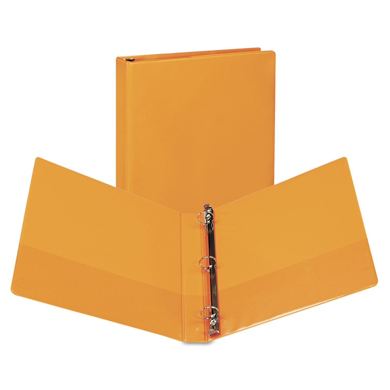 Samsill U86373 Fashion View Binder Round Ring 11 X 8-1/2 1-Inch Capacity Coral 2/Pack