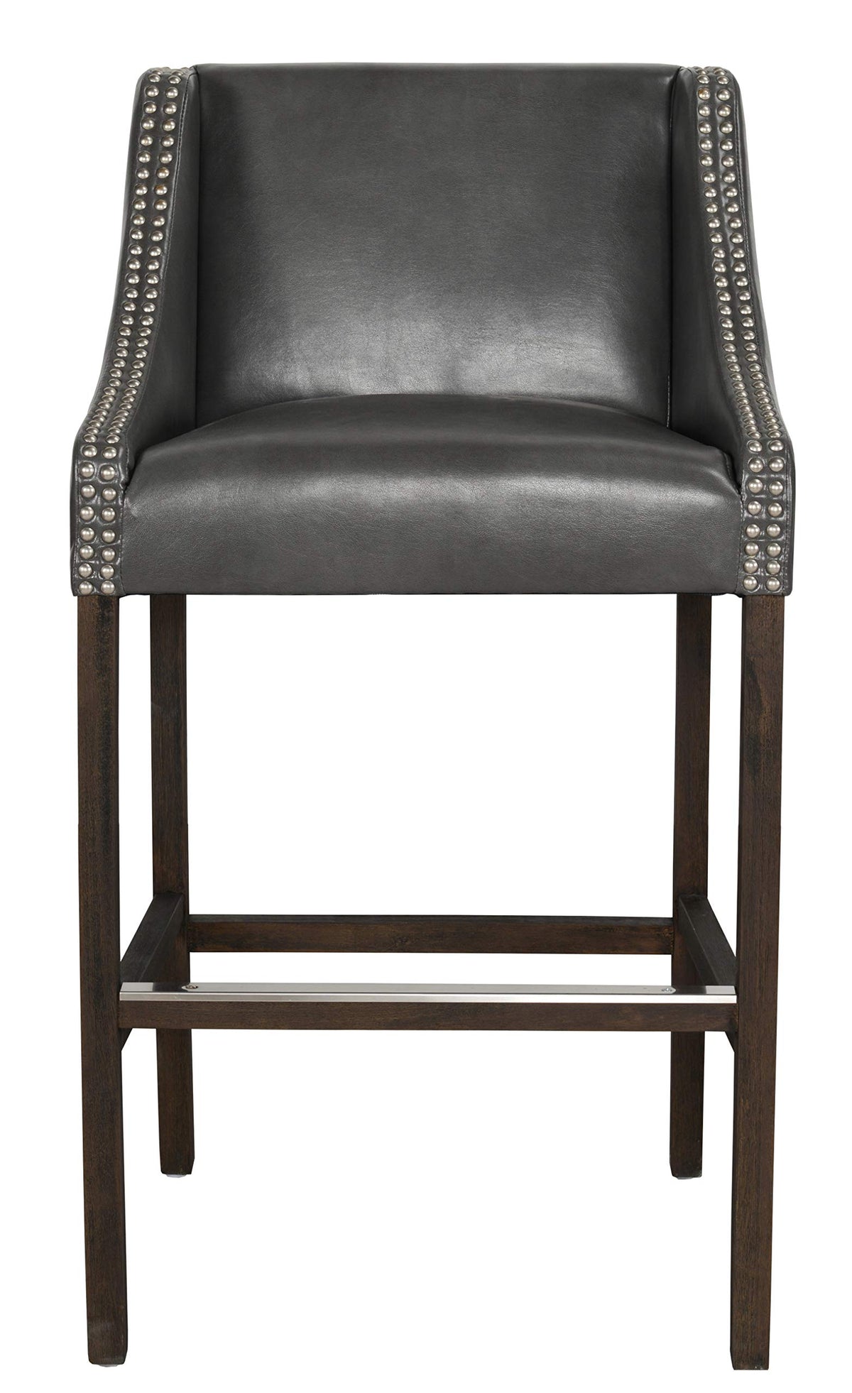 Kosas Home Stool, 30-Inch, Grey