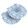 Lvtxiii Outdoor Seat Cushions Patio Chair Pads With Ties, Round Bistro Chair Cushions For Home Office And Patio Garden Furniture