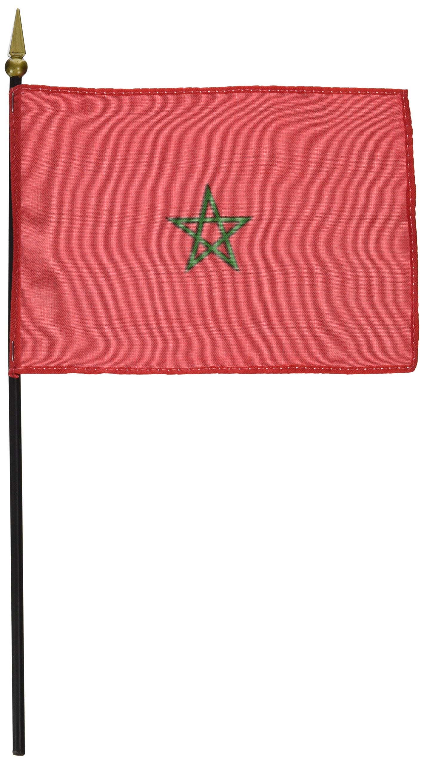 Us Flag Store Morocco Flag, 4 By 6-Inch
