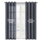 Thermalogic Ultimate Curtain Panel, 45 in x 113 in, Soft white