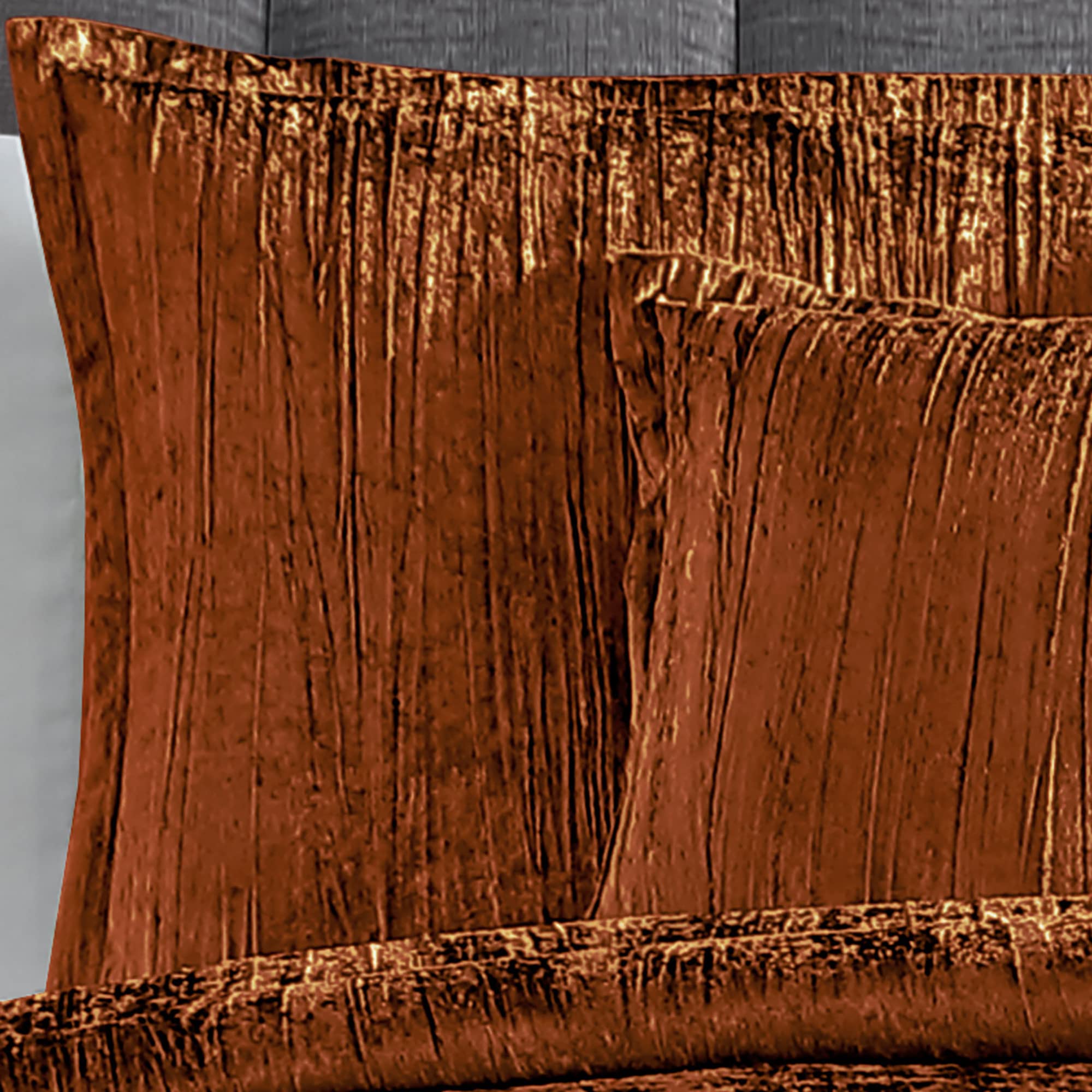 Riverbrook Home Turin Comforter Set, King, Spice, 7-Piece Set