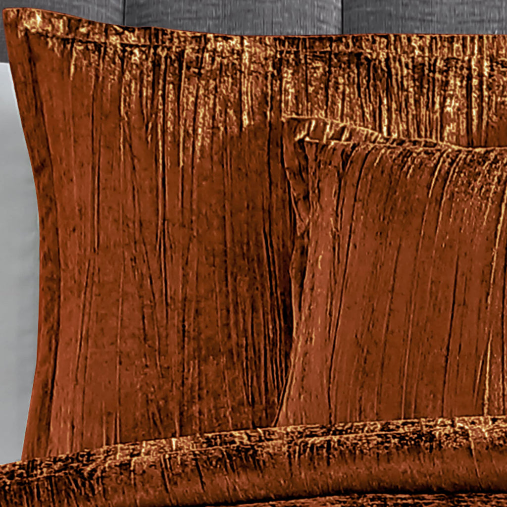 Riverbrook Home Turin Comforter Set, King, Spice, 7-Piece Set