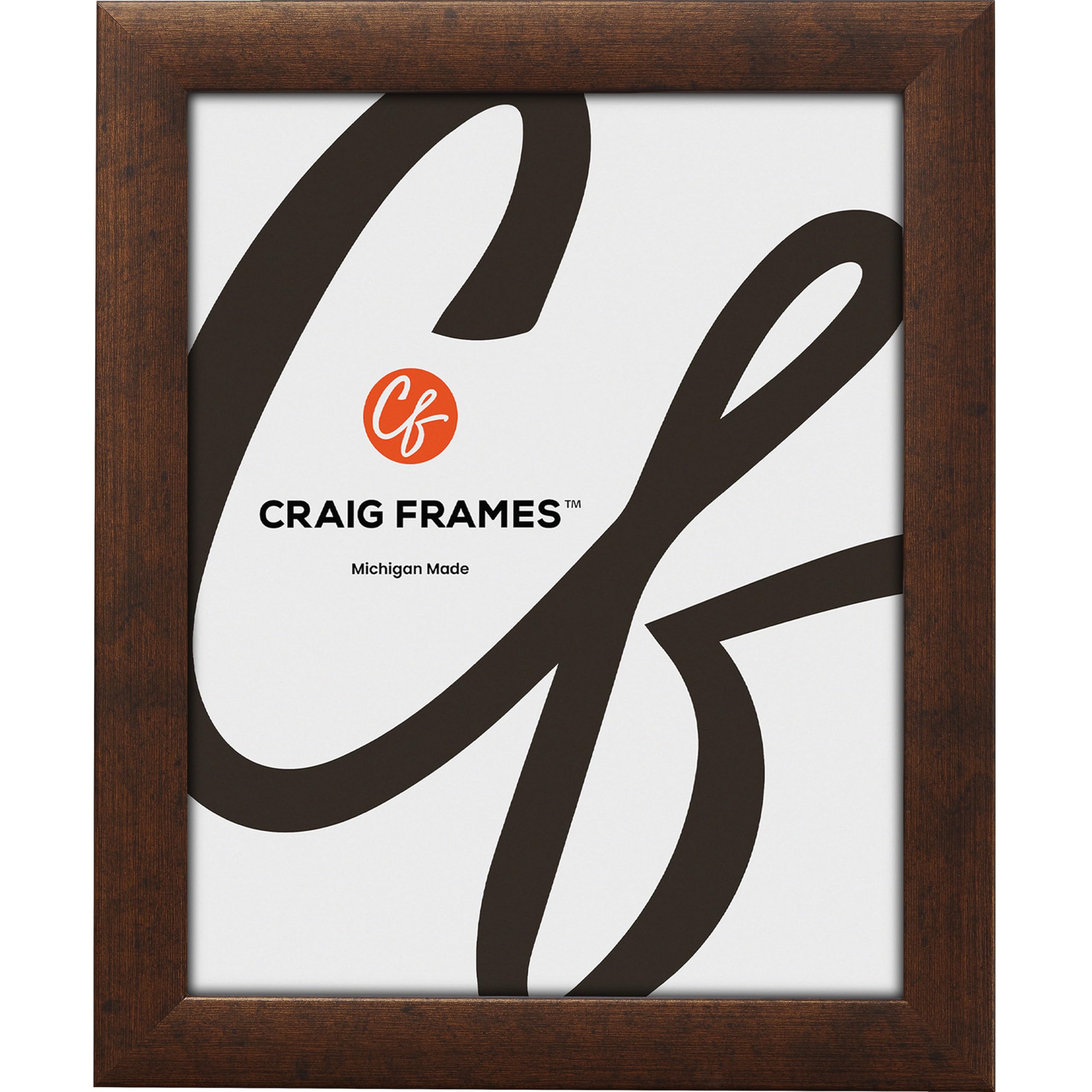 Craig Frames Contemporary, 20x23 Picture Frame, Rustic Copper