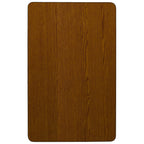 Flash Furniture Wren Mobile 30''W X 48''L Rectangular Oak Hp Laminate Activity Table - Height Adjustable Short Legs