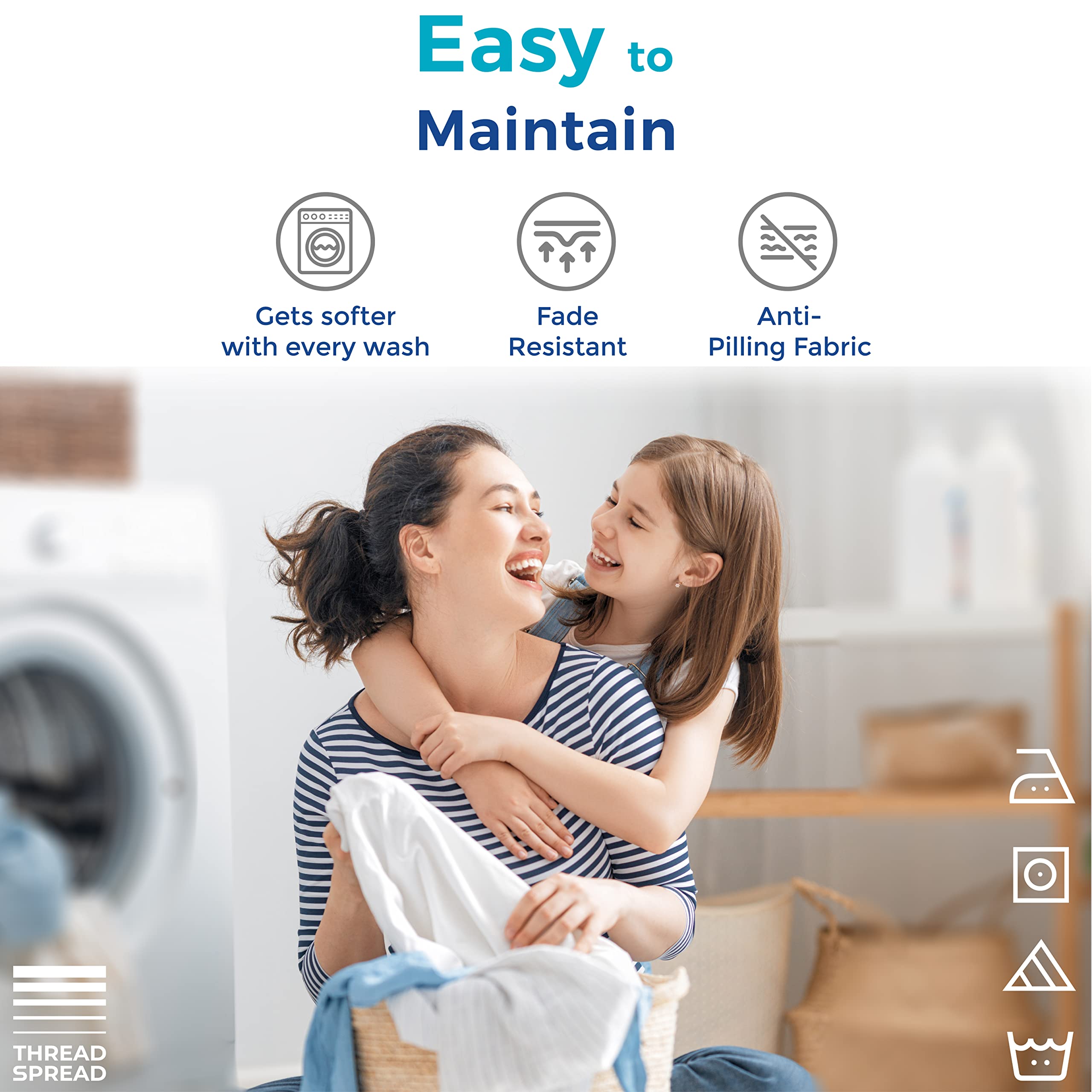 Thread Spread Luxury Egyptian Cotton California King Fitted Sheet Only - 1000 Thread Count Cal King Sheets Deep Pocket Fitted, Soft Sateen Weave Bottom Sheet - Fits Upto 22' Deep Mattress - Taupe