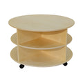 Wood Designs 991287 23 H Circular Storage Unit, Natural