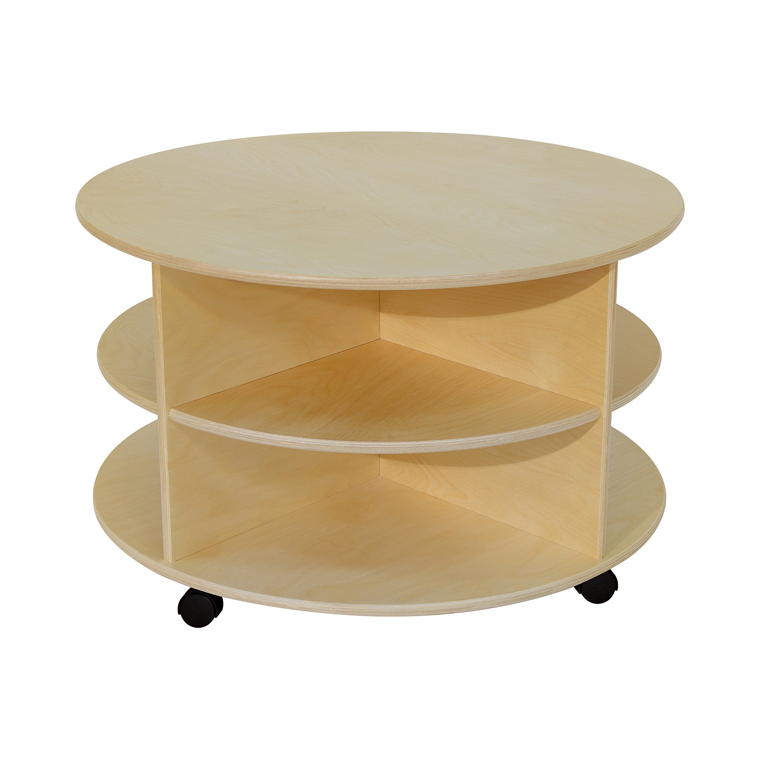 Wood Designs 991287 23 H Circular Storage Unit, Natural