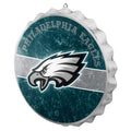 FOCO Philadelphia Eagles NFL Metal Distressed Bottlecap Sign