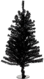 18-Inch Unlit Black Tree