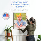 Arttoframes 10X18 Inch White Picture Frame, This 1.25 Inch Custom Poster Frame Is Soft White - Comes With Regular Glass And Corr