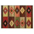 Phoenix Ph1 Brown Southwestern Rug Rectangle 5' X 7 ' 6"