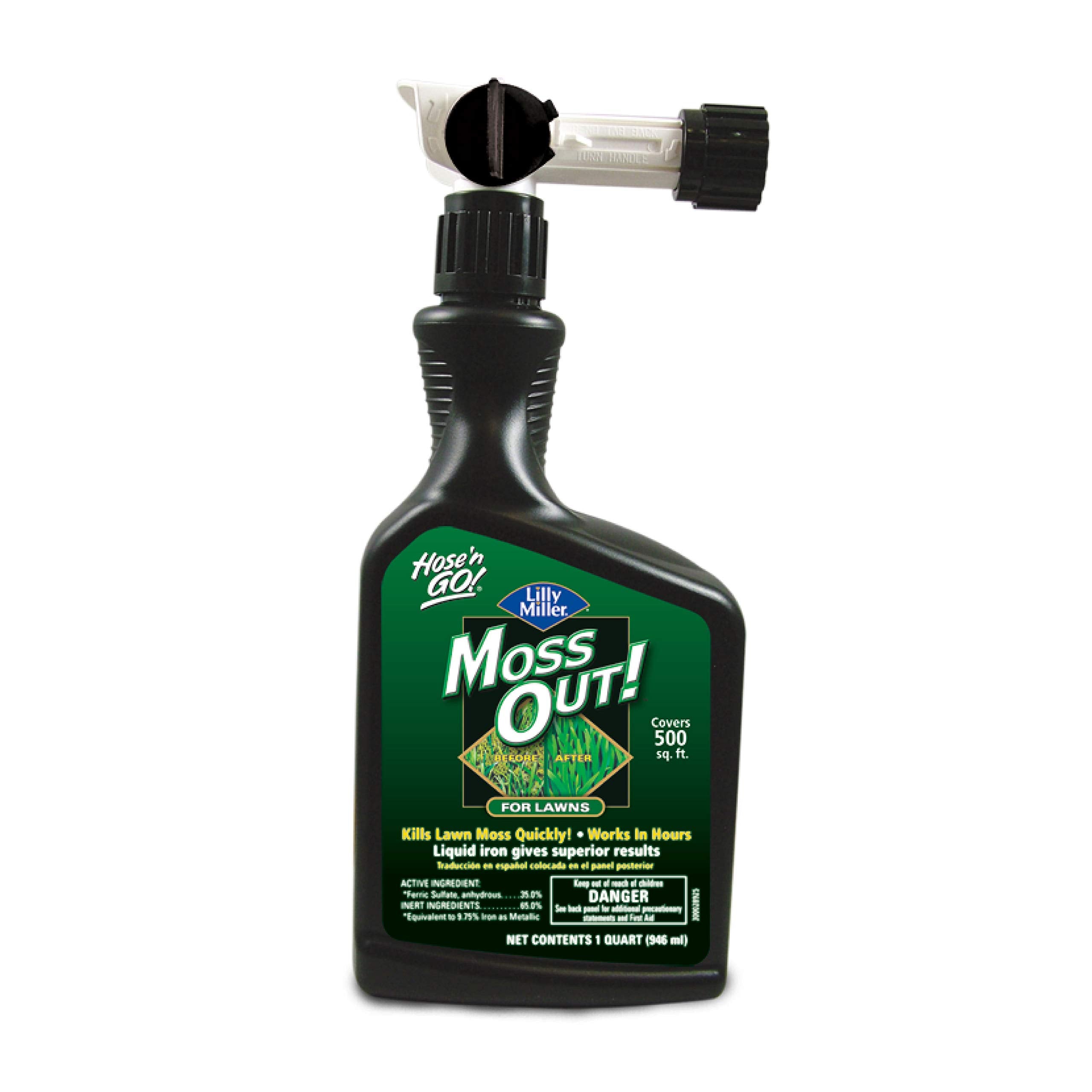 Central Garden Brands Lilly Miller Moss Out For Lawns Ready To Spray 32Oz, 1-(Pack)