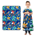 Franco Kids Bedding Super Soft Plush Throw Blanket, 46 In X 60 In, Sonic The Hedgehog, Anime