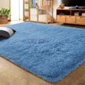 LOCHAS Ultra Soft Indoor Modern Area Rugs Fluffy Living Room Carpets for Children Bedroom Home Decor Nursery Rug 4x5.3 Feet, Cob