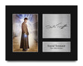 HWC Trading David Tennant Dr Who Gifts USL Printed Signed Autograph Picture for TV Show Fans - US Letter Size