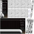 Sayglossy 60 Pcs Volleyball Party Favors Gifts Include 30 Sliver Volleyball Ballpoint Pens, 30 Cards for Prize Team Coach Adults