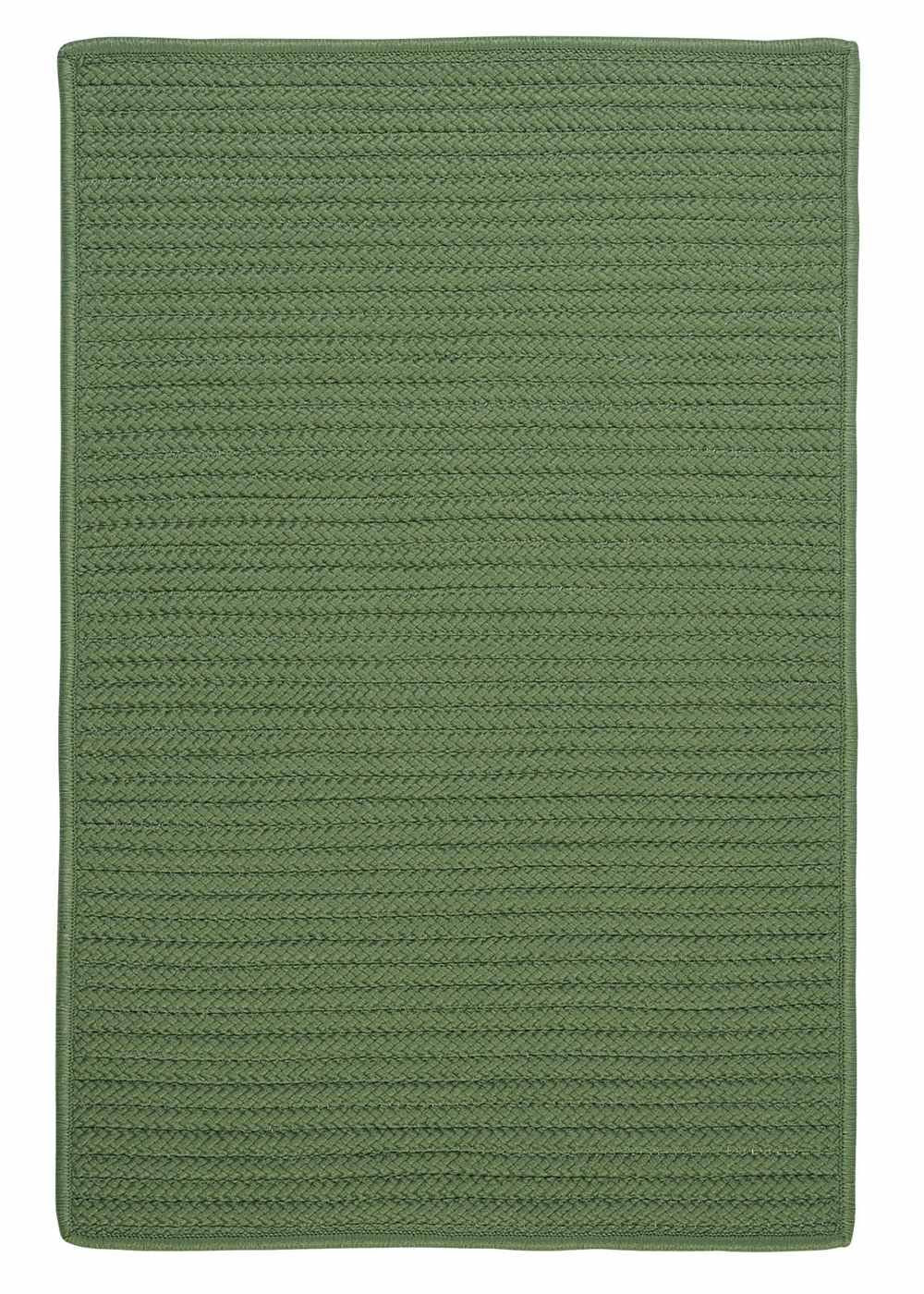 Colonial Mills Simply Home Solid Green 12'X 12' Square Area Rugs - H123R144X144S