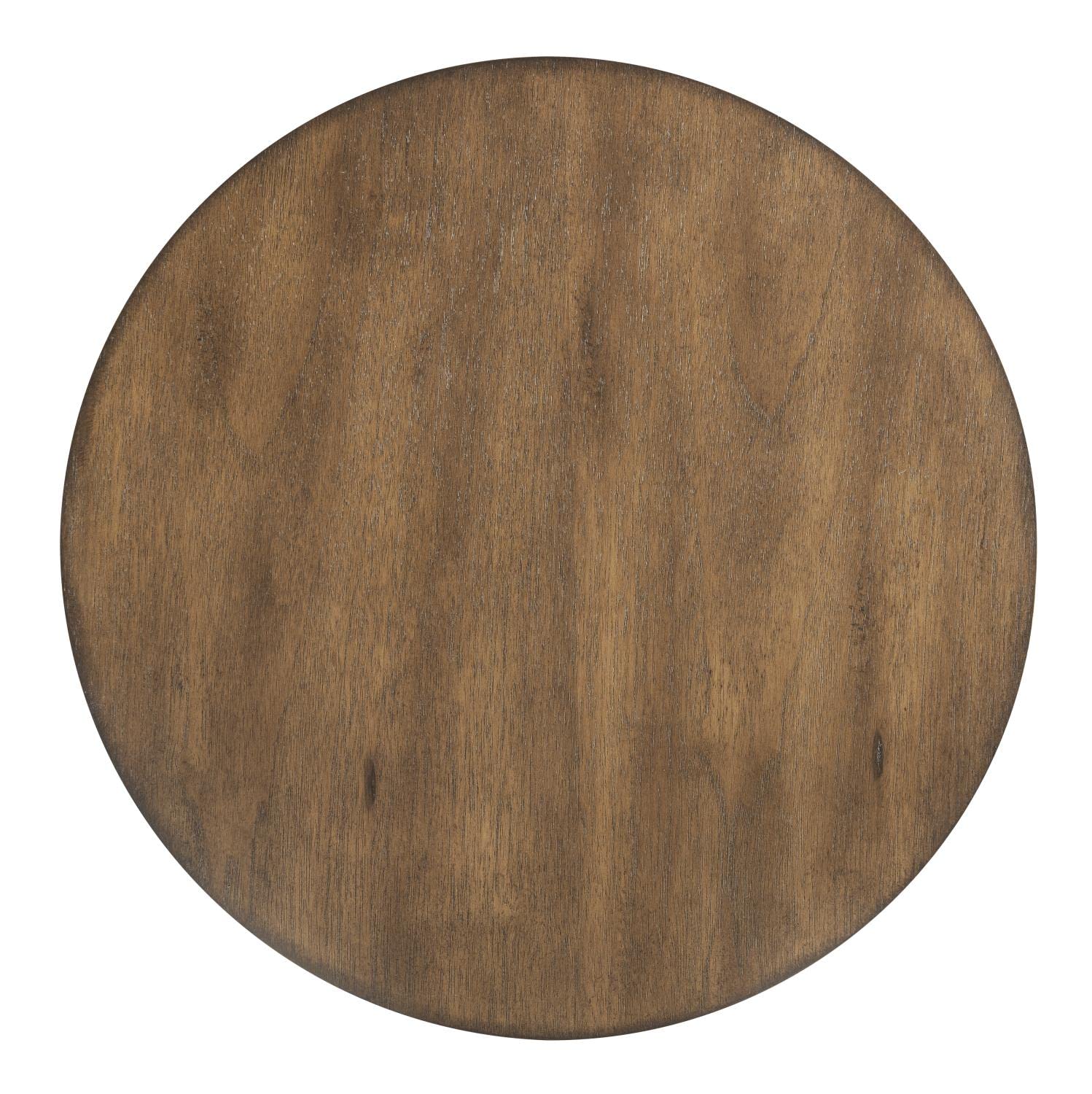 Acme Qamar Counter Height Set in Walnut and Antique Black