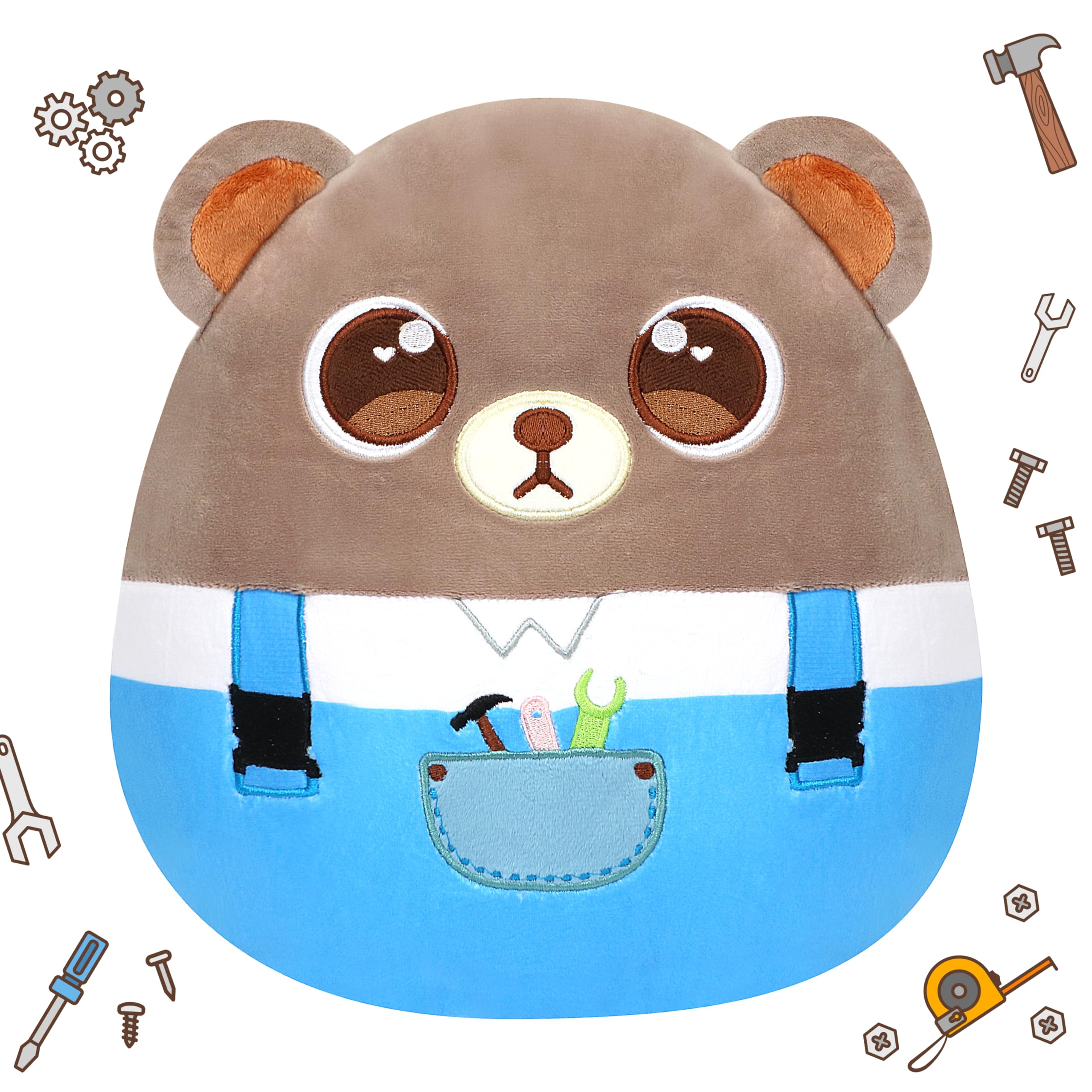 Hopearl Butterfly Plush Toy, Adorable Pillow Stuffed Animal, Smooth Plushies Pillow, Cute Get Well Soon Gift, Soft Toy For Kids