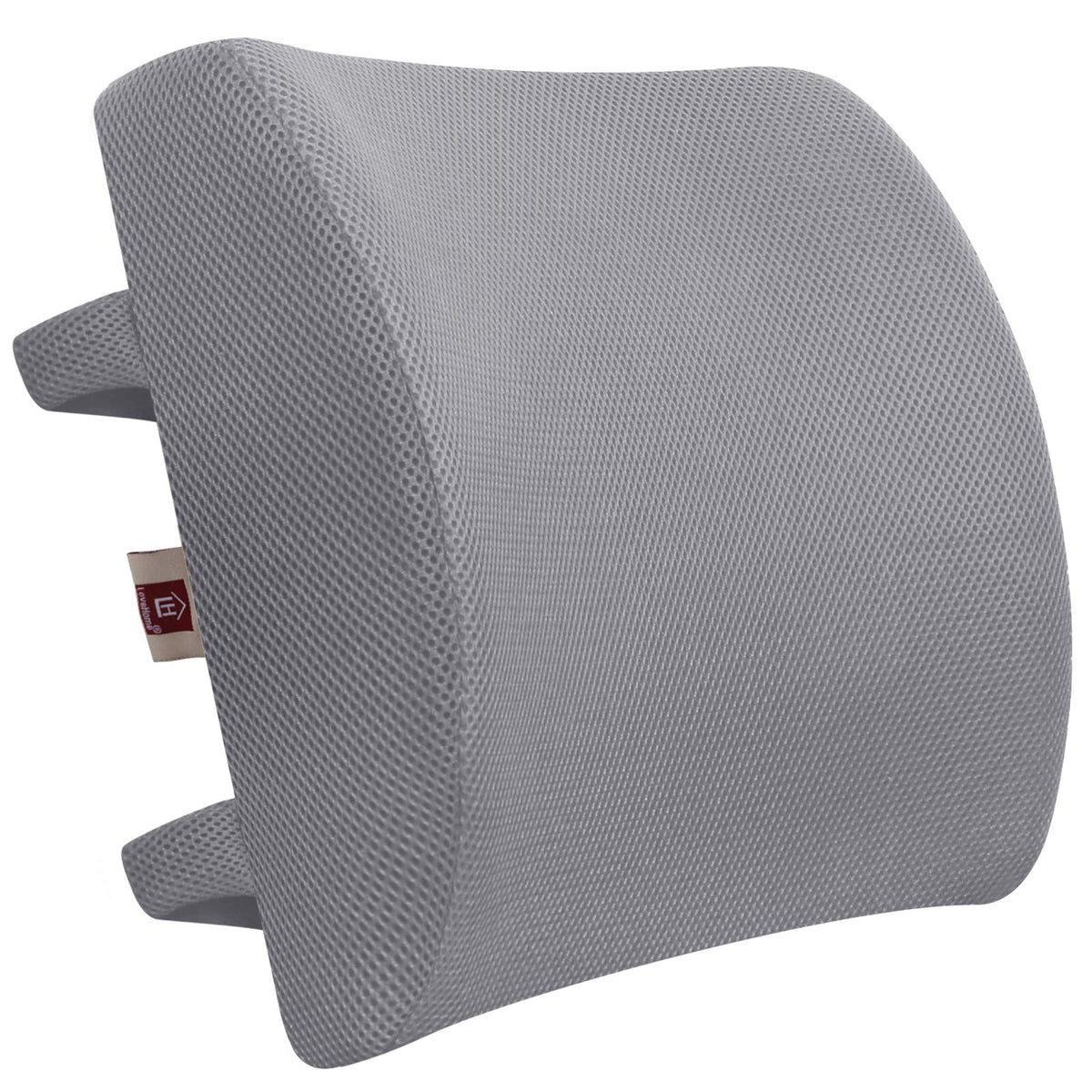 Lovehome Memory Foam Lumbar Support Pillow For Desk Chair With 3D Mesh Cover Balanced Firmness For Lower Back Pain Relief - Idea