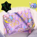 Glow In The Dark Moon Throw Blanket With Storage Bag, Soft Throw Blanket For Girls Boys, Gifts For Christmas Halloween Birthday