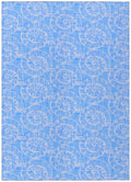 Dalyn Indoor Outdoor Seabreeze Sz11 Cobalt Washable 10' X 14' Rug Sz11Co10X14